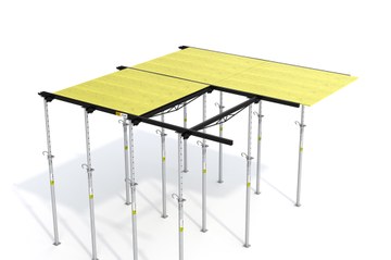 Encofrado de losa recuperable RAPID