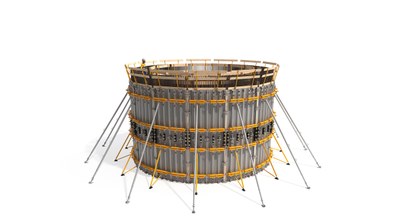 Encofrado circular ajustable BIRAMAX