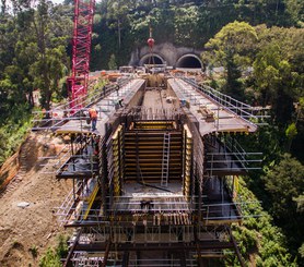 Ejecución de puente