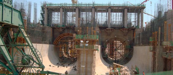 Central Hidroeléctrica Jirau, Porto Velho, Rondônia, Brasil