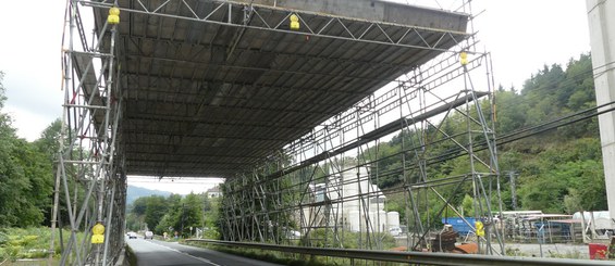 Protección Carretera Asteasu, Guipúzcoa, España