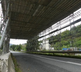 Protección Carretera Asteasu, Guipúzcoa, España