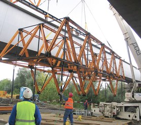 Puente Maria Skłodowska-Curie, Varsovia, Polonia