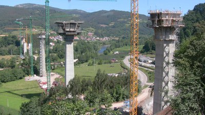 Viaducto de Narcea, Asturias, España