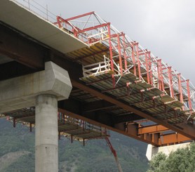 Viaducto Platì, Calabria, Italia