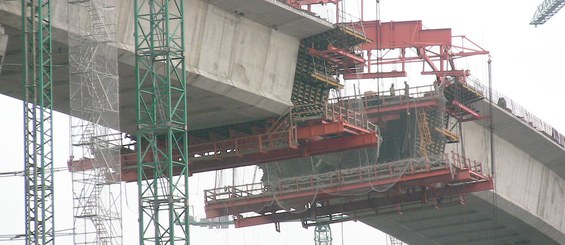 Viaducto de Trapagarán, Variante Metropolitana Sur, Bilbao, España