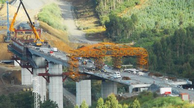 Viaductos A-54 Arzúa-Melide, A Coruña, España