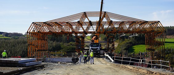 Viaductos A-54 Arzúa-Melide, A Coruña, España