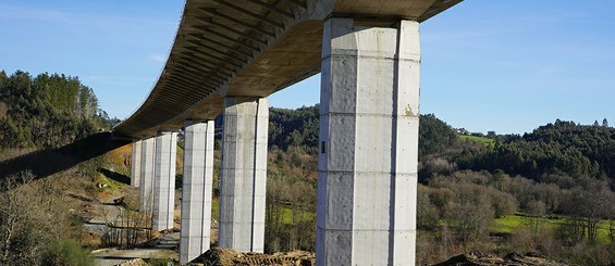 Viaductos A-54 Arzúa-Melide, A Coruña, España