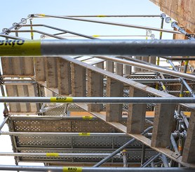 Apuntalamiento y reconstrucción de la Iglesia de San Andrés