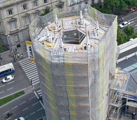 Rehabilitación del Palacio de Comunicaciones, Madrid, España