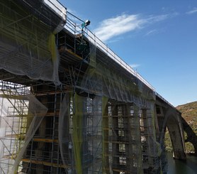 Rehabilitación del viaducto ferroviario Martín Gil, Zamora, España