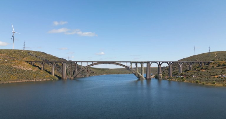 Rehabilitación del viaducto ferroviario Martín Gil