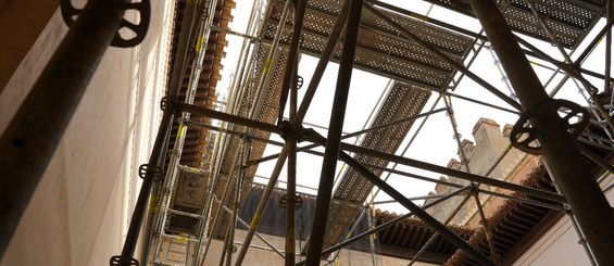 Restauración de las cubiertas del Mexuar y los Palacios Nazaríes de la Alhambra