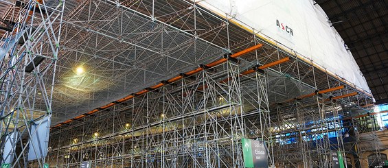 Restauración integral de las fachadas y cubiertas de la Estación del Norte de Valencia