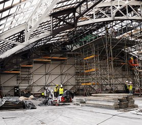 Restauración integral de las fachadas y cubiertas de la Estación del Norte de Valencia Restauración integral de las fachadas y cubiertas de la Estación del Norte de Valencia