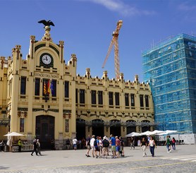 Restauración integral de las fachadas y cubiertas de la Estación del Norte de Valencia