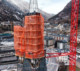 Transformación arquitectónica de Caldea, icónico spa termal de Andorra