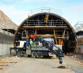 Falsos túneles para Ecoducto en la Autovía A-73, Quintanaortuño-Montorio