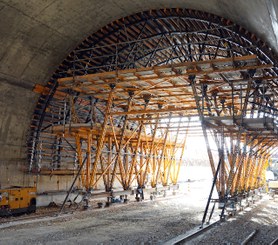 Falsos túneles para Ecoducto en la Autovía A-73, Quintanaortuño-Montorio