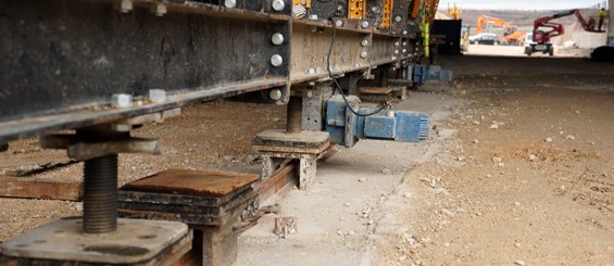 Falsos túneles para Ecoducto en la Autovía A-73, Quintanaortuño-Montorio