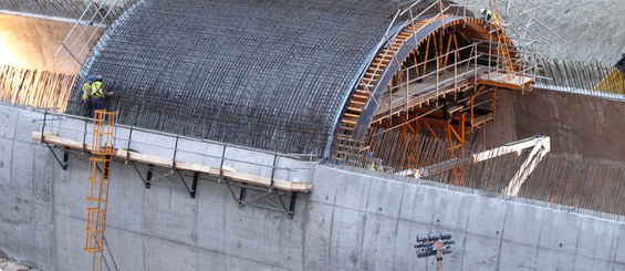 Túnel Villamuriel de Cerrato, Valladolid, España