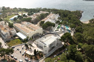 28.000 m² de andamio BRIO y DORPA desde la península a la isla de Mallorca