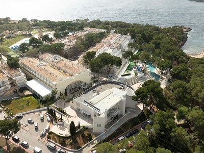 28.000 m² de andamio BRIO y DORPA desde la península a la isla de Mallorca