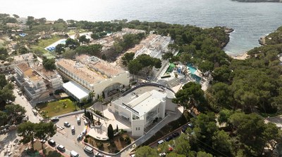 28.000 m² de andamio BRIO y DORPA desde la península a la isla de Mallorca