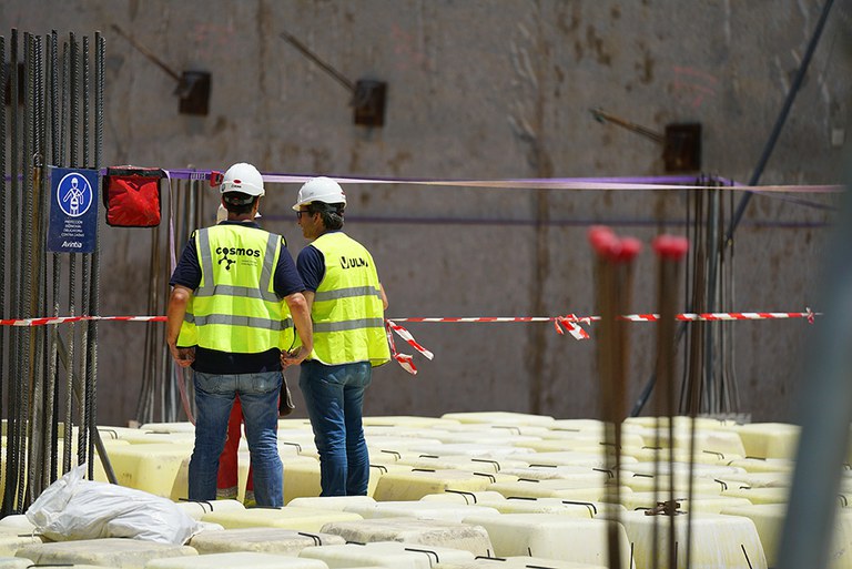 Celebramos la finalización de una de las estructuras del proyecto AQ Urban Sky de Málaga