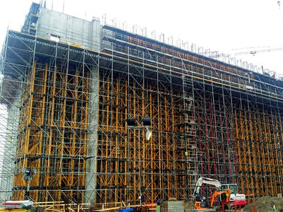 Cimbra MK demuestra su gran capacidad de carga en la construcción de la Planta de Conversión de Residuos en Pavía
