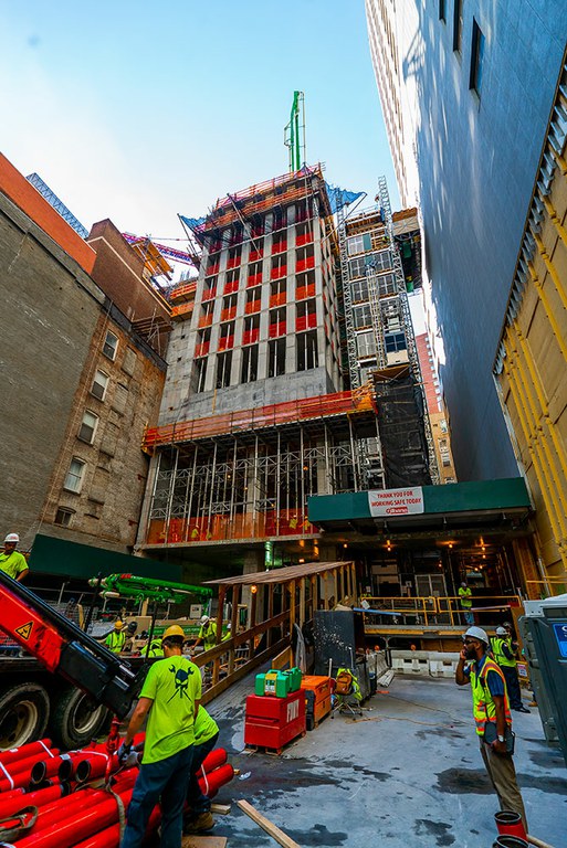 La edificación de la torre 130 William redefinirá el paisaje urbano de Manhattan