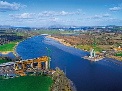 New Ross, el puente extradosado más largo del mundo