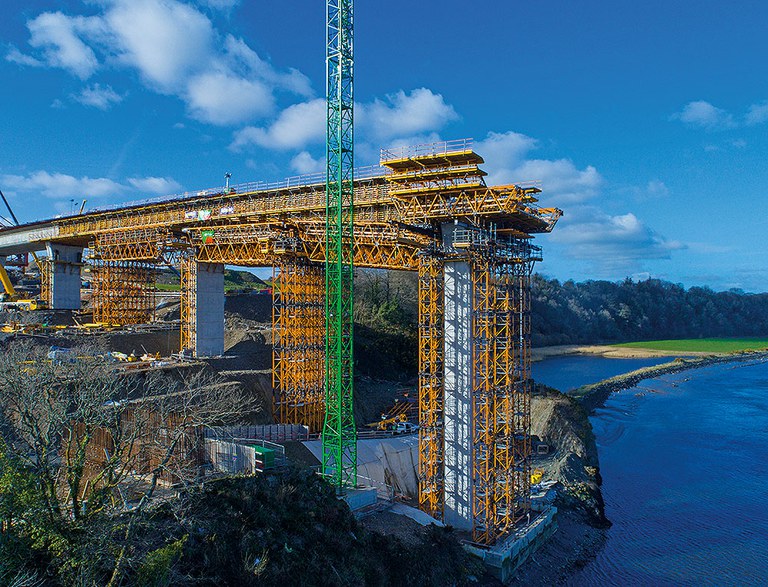 New Ross, el puente extradosado más largo del mundo