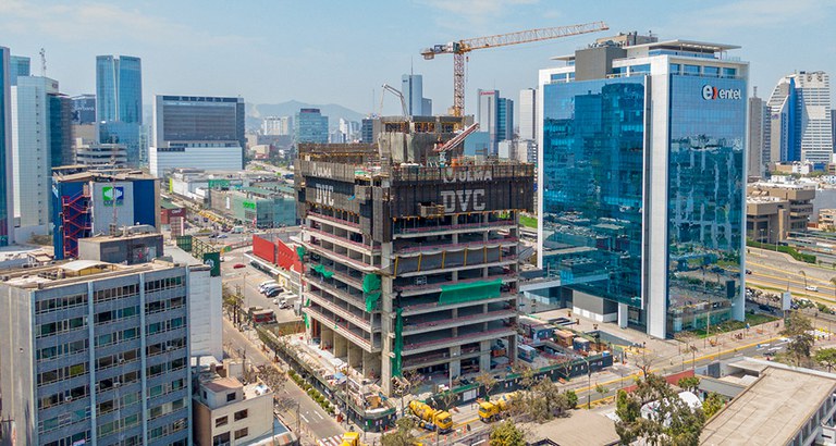 Nueva torre en el centro de Lima, Perú