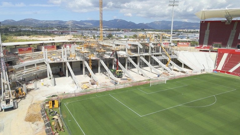 Remodelación del Estadio de Son Moix en Mallorca