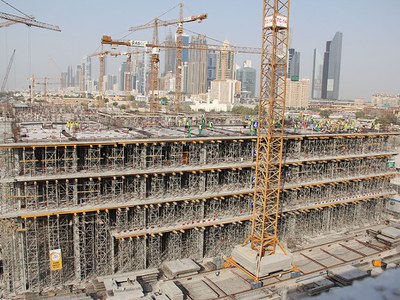 Soluciones flexibles ULMA en el Proyecto Dubai City Walk