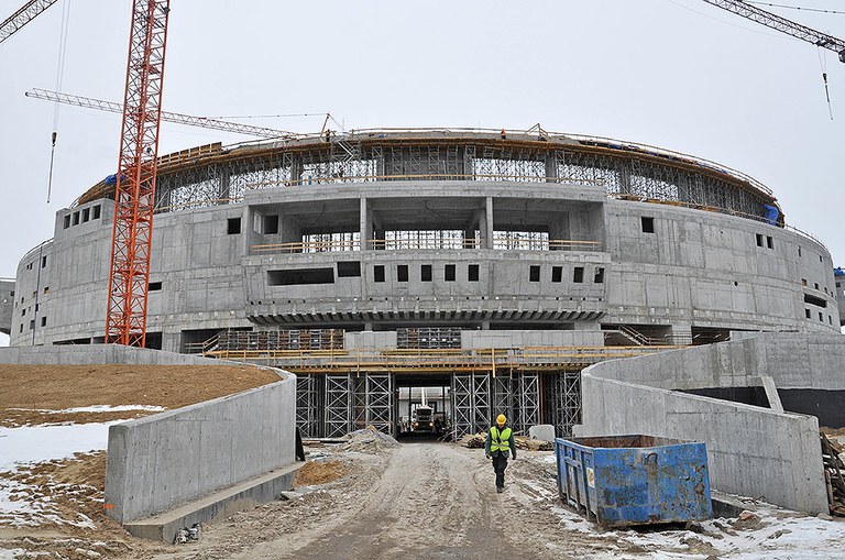 Tauron Arena, el pabellón de deportes más grande de Polonia