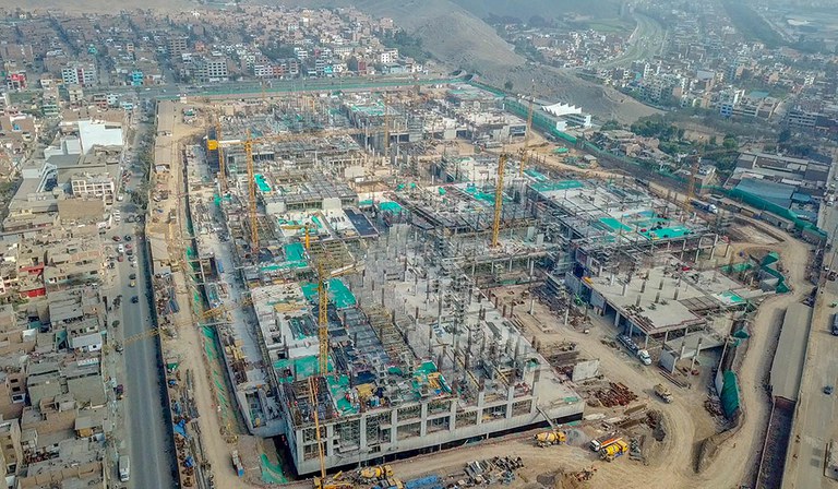 ULMA participa en la construcción del Centro Comercial Real Plaza de Puruchuco, uno de los centros comerciales más grandes de Perú