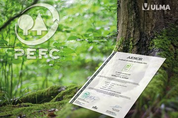 ULMA obtiene el certificado PEFC en España en reconocimiento a su compromiso con el medio ambiente