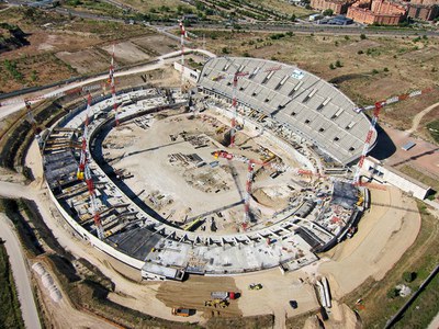 ULMA participa en el recién inaugurado estadio Wanda Metropolitano en Madrid