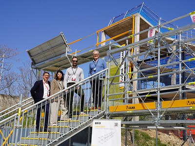 Juan Carlos Yepes, Maite del Barrio, Rubén Lorente y Amador Villanueva, en Fescomad 2025
